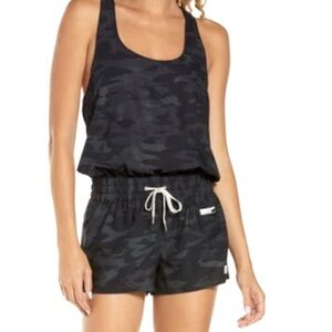 VUORI
Clementine Romper In Black Camo Medium